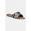 Kožené šľapky Kurt Geiger London Kensington Flat Sandal dámske, béžová farba, 8496139719 8496139719.BROWN EUR 36