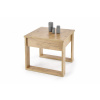 HALMAR Odkládací stolek NEA SQUARE 60 cm dub wotan