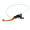 ACCOSSATO Brake lever folding ACCOSSATO RA002 with integrated remote adjuster for original brake master cylinders oranžová