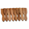 Kesper 28968 Sada špachtlí na raclette 8 ks akácia, 13 x 3,5 cm