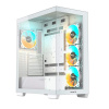GIGABYTE C500 PANORAMIC STEALTH ICE/Midi Tower/Transpar./Biela (GB-C500PI ST)