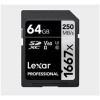 Lexar SDXC Pro 1667X UHS-II U3 R250/W120 (V60) 64GB