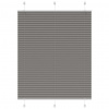 vidaXL plisovaná roleta antracitová 110x150 cm Šírka látky 109,4 cm