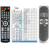 General AB IPBOX 900HD, 910HD OK+5 - náhradní dálkový ovladač