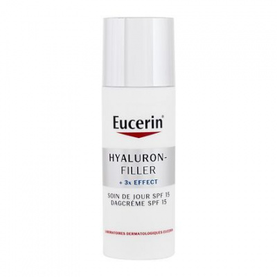 Eucerin Hyaluron-Filler + 3x Effect Day SPF15 omlazující denní krém pro normální a smíšenou pleť 50 ml pro ženy