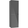 VILLEROY & BOCH Collaro závesná vysoká skrinka, 1 dvierka, 1 výklopný kôš, pánty vpravo, 454 x 349 x 1538 mm, Glossy Grey, C03401FP