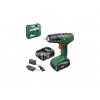 Bosch - 18V AKU vŕtací skrutkovač EasyDrill 18V-40, s príslušenstvom, 2x aku 1,5 Ah Li-Ion, nabíjačka 06039D8002