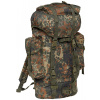 Maskáčový batoh Brandit Nylon Military 65l - flecktarn