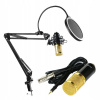 Kondenzátorový štúdiový mikrofón Sodial V8x Pro