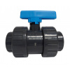 Hanscraft Guľový ventil dvojcestný lepidlo/lepidlo 50 mm - PT PLIMEX 317778