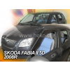 Deflektory - Škoda Fabia II Combi 2007-2014 (+zadné)