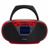 RÁDIO PREHRÁVAČ BOOMBOX Bluetooth 6W CD FM AUX AIWA BBTU-500DAB/RD + DIAĽKOVÉ OVLÁDANIE