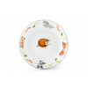 Tanier detský porcelán 19cm hlboký LESNÉ ZVIERATÁ