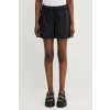 Šortky Fjallraven High Coast Relaxed Shorts čierna farba, jednofarebné, vysoký pás, F87034.550