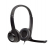Logitech Headset Stereo H390/ drátová sluchátka + mikrofon/ USB/ černá (981-000406)