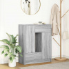 zahrada-XL Komoda so zásuvkami a dvierkami, sivá sonoma 73x31x90 cm 861855