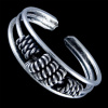 Silver.ag Prsteň strieborný, na nohu R2996