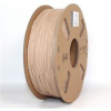 Tlačová struna (filament) GEMBIRD, PLA, 1,75mm, 1kg, prírodné drevo 3DP-PLA-WD-01-NAT