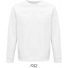 SOL'S | Space, Unisex bio mikina, biela, L