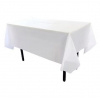 Plastový obrus – Biely, 137 × 183 cm