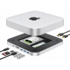 Hub 10v1 USB C M.2 NVMe SSD Mac Mini M1 HDMI DP
