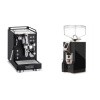 La Pavoni Mini Cellini, black + Eureka Mignon Specialita, CR black