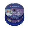 Verbatim DVD+R, DoubleLayer /8x/8,5GB/50pack/Print 43703