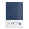 PRESTIERADLO FROTÉ S GUMIČKOU 220X200+20CM 170 MODRÁ
