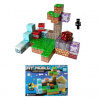 Toybit Magnetická stavebnice Minecraft Diamond world 50 ks