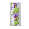 Samolepiace fototapety na dvere Orchidea a palmy 75x205