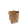 kvetináč 12,6cm RYFO N ECO WOOD DRF130NW-4665W naturo plastový