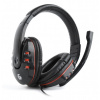 Gaming headset with volume control, glossy black GHS-402