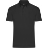 James & Nicholson Polokošile JN 964 button-down, krátký rukáv, pánská COT02096400205-black 2XL Černá