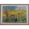 Krajina Dedina II.- Akad. mal. Varuzhan Aghamyan,,originálny,ručne maľovaný obraz L (do veľkosti 95x95cm) Viac farieb