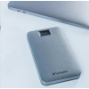 VERBATIM externí HDD 1TB, Executive Fingerprint Secure, USB 3.2 Gen 1 / USB-C, šedá 53652