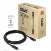 Predlžovací kábel club3d usb gen1 type-c 5gbps 60w(20v/3a) 4k60hz m/f 1m/3.28ft Club3D