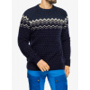 Sveter Fjallraven Ovik Knit Sweater - dark navy/mountain blue