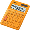 Stolová kalkulačka Casio MS 20 UC oranžová 12-miestny veľký displej Casio