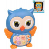 _Ostatní 1_ Piánko baby sova hudební s melodiemi na baterie Světlo Zvuk 2 barvy
