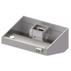STALGAST Šikmý nástenný odsávač pár 1000x900x450 mm, s ventilátorom 420W | STALGAST, 984110910