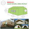 Monsun 1, velkoprostorový stan/hangár - 4 x 4,2 m