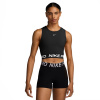 NIKE PRO-DF 365 CROP TANK-010 BLACK/WHITE Čierna S 2026