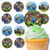 POPLATKY NA BÁBOVKY MUFFINKI sada na narodeniny 12ks - PIXELOVÁ HRA