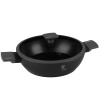 Berlingerhaus Pánev hluboká s titanovým povrchem a poklicí 28 cm Antracit Collection BH-8128