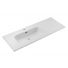 ArtCom Keramické umývadlo GO2 120 L | biely lesk 120 cm