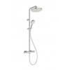 Ideal Standard Ceratherm T25N - Sprchový set s termostatom, priemer 26 cm, 2 prúdy, chróm A8520AA
