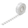 WAGO 210-847 210-847 etikety pre termotransferovou tlačiareň Potlačiteľná plocha: 22 x 22 mm strieborná Počet markerov: 300 300 ks; 210-847