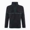 Pánske mikiny PROSTO Half Zip Fleece Nero black