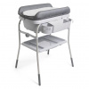 CHICCO Stolík prebaľovací s vaničkou Cuddle & Bubble - Graphite Melange 0m+, do 11kg 79348.0400