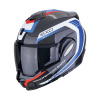 Moto přilba SCORPION EXO-TECH EVO CARBON COSY černo/modro/červená - Velikost S